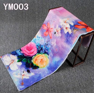 Female peony pure wool scarf shawl wholesale