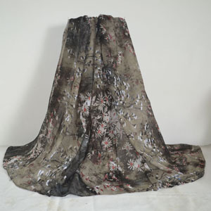 Female flower pattern viscose scarf wholesale
