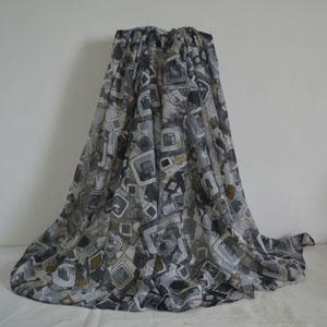 Female geometric square color matching scarf wholesale