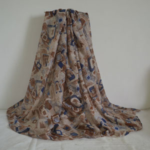 Female geometric square color matching scarf wholesale