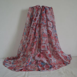 Female geometric square color matching scarf wholesale