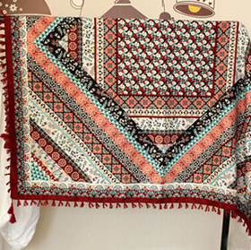 Bohemia national wind female printing cotton scarves shawls wholesale