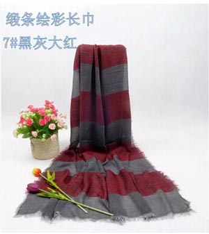 Joker satin scarf color painting restoring ancient ways wholesale