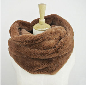 Little rabbit hair female pure color cashmere scarf wholesale