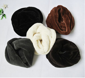 Little rabbit hair female pure color cashmere scarf wholesale