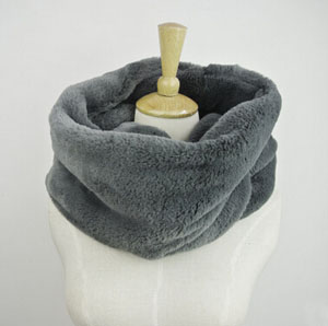 Little rabbit hair female pure color cashmere scarf wholesale