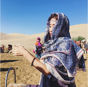 National wind travel seaside bask cape sand silk scarves wholesale