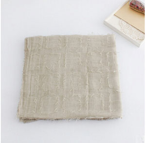 Thermal dye hair squares pure color cotton scarf wholesale