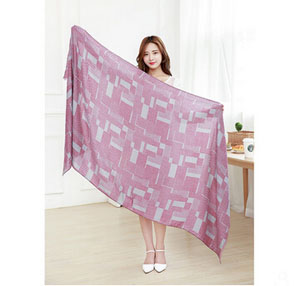 Satin cotton maze female scarf wholesale