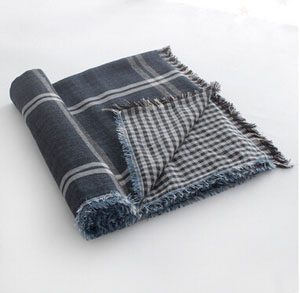 Female double lattice scarf wholesale