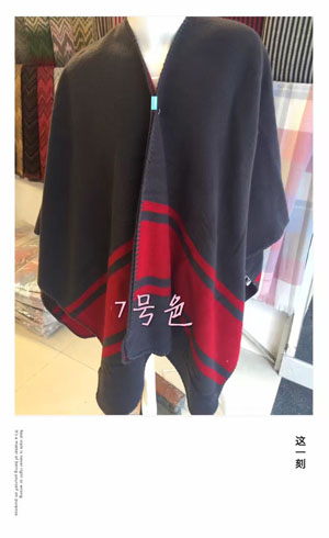 Female colour mixture cloak scarf wholesale