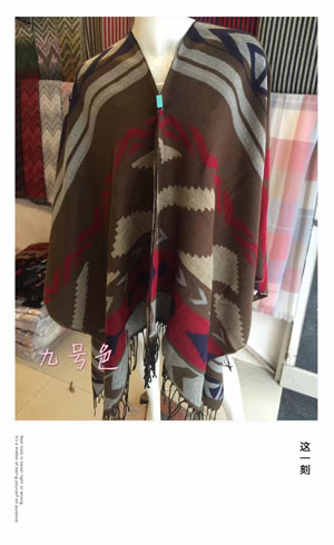 Female matching tassels cloak scarf wholesale