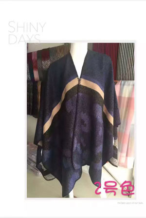Female figure cloak scarf wholesale