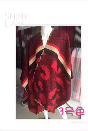 Female figure cloak scarf wholesale