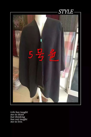 Female pure color acrylic clock scarf wholesale