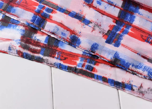 Female graffiti color silk scarf wholesale