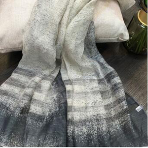 Silk wool color gradually thin silk scarves wholesale