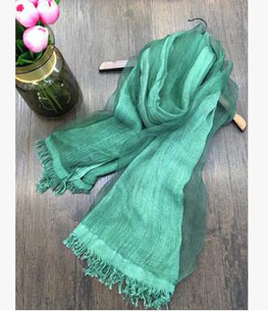Double mulberry silk monochrome scarf wholesale