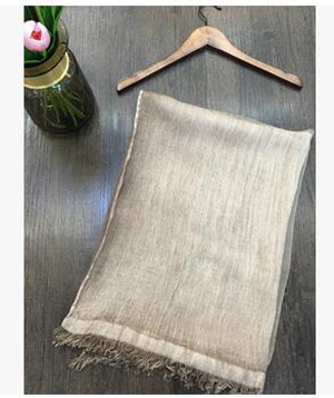 Double mulberry silk monochrome scarf wholesale