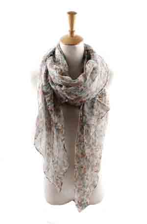Wholesale Print Bali yarn scarf