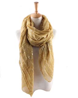 Wholesale silver spot cotton scarf