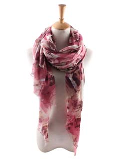 Wholesale large flower scarf scarf