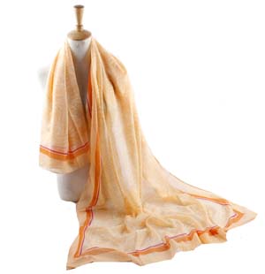 Wholesale small broken flower Bali yarn scarf