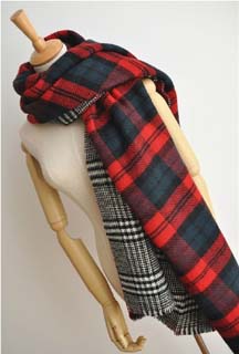 Wholesale thousands birds lattice wool scarves