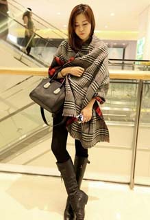 Wholesale thousands birds lattice wool scarves