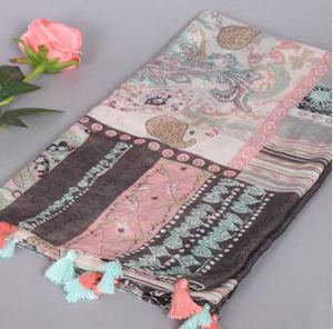 High quality cashew warm scarf wholesale