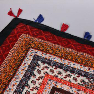 Female high quality geometric warm scarf wholesale