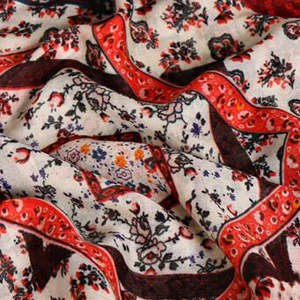 Female high quality geometric warm scarf wholesale