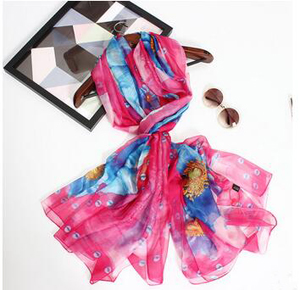 Joker sand beach sunscreen chiffon scarves wholesale