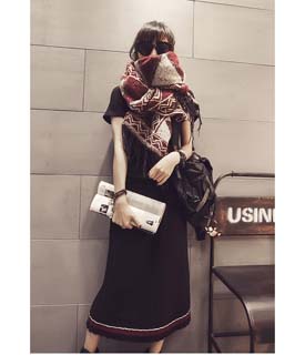 Wholesale retro ethnic Feng Shui imitation cashmere scarves