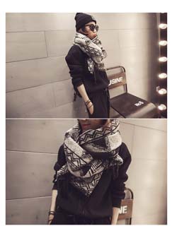 Wholesale retro ethnic Feng Shui imitation cashmere scarves