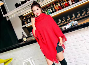 Fashion new braided style winter infinity scarf