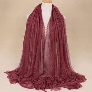 golden fold cotton scarf