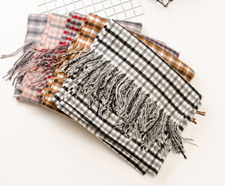 Canada checked scarf wholesale