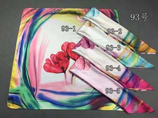 womens silk square scarves 60 cm