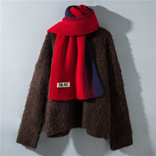 winter knitted woolen scarves