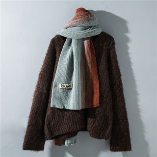 winter knitted woolen scarves