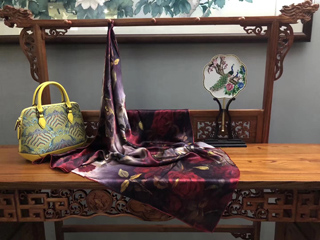 pure silk scarf  digital printing scarves wholesale