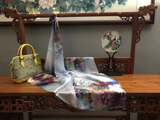 pure silk scarf  digital printing scarves wholesale