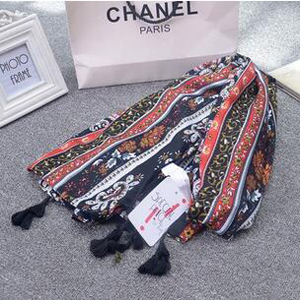 National wind printing holiday beach scarf wholesale