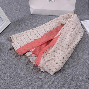 Pure fresh dot voile lace scarf wholesale