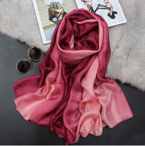 Joker towel gradient linen scarves shawls wholesale