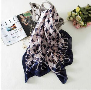 Plover female soft emulation silk scarf wholesale