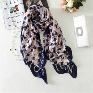 Plover female soft emulation silk scarf wholesale