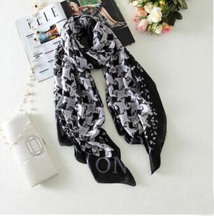 Plover female soft emulation silk scarf wholesale