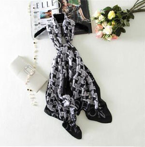 Plover female soft emulation silk scarf wholesale